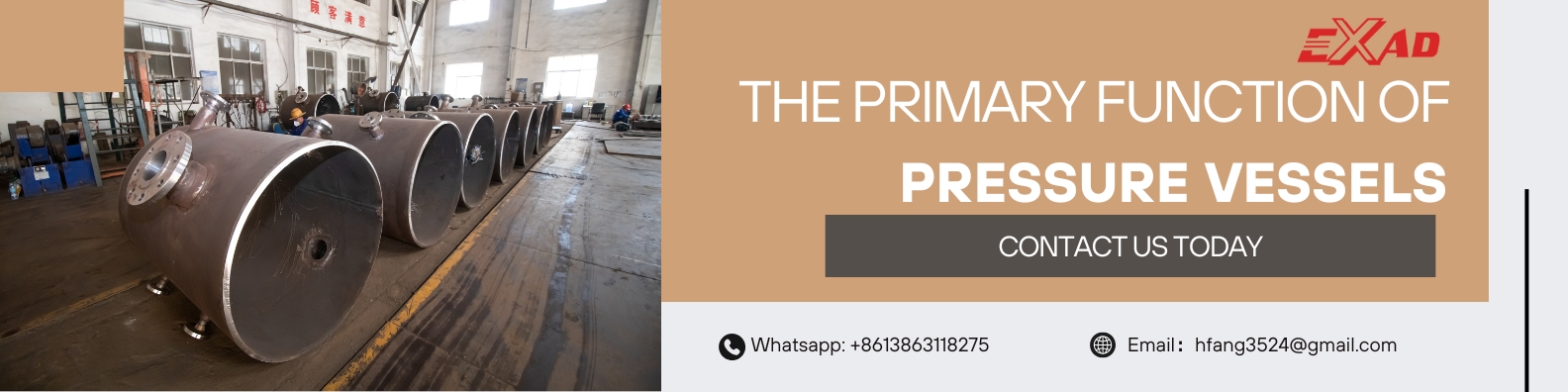 Primary Function Of Pressure Vessel